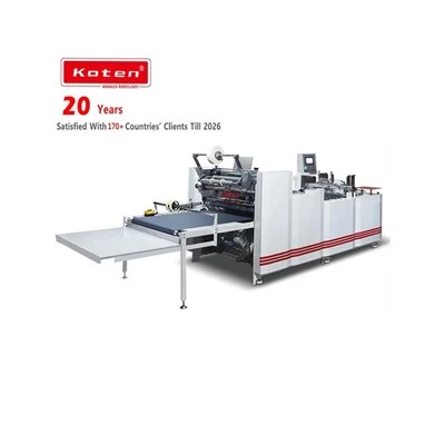 Automatinė popieriaus dėžės langų užtaisymo mašina